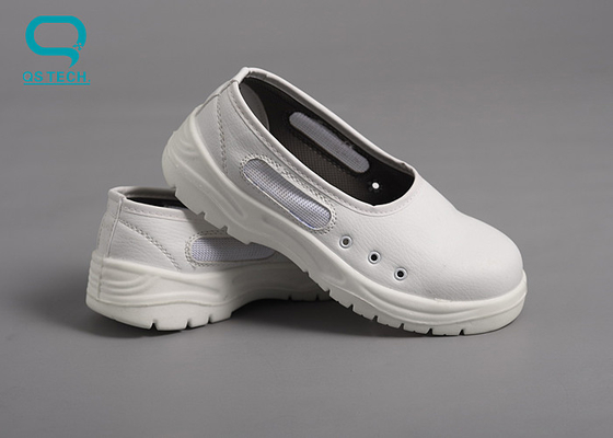 Leather Safe Anti Static Dust Free Shoes For Cleanroom