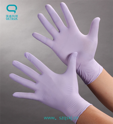 Disposable Clean Room Nitrile Gloves Class 100  9'' / 12'' S / M / L 4.5g - 7.5g