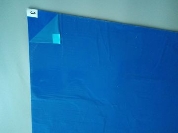 Cleanroom Anti Slip Floor Mat Blue polyethylene Sticky Mats