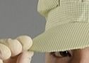 Hard Brim High Elastic Rubber 0.5 Strip Esd Cap