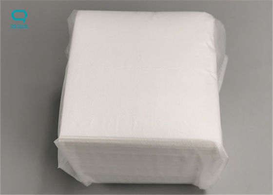 Cotton Cellulose Cleanroom Wipe Biodegradable 25x25cm High Absorbency